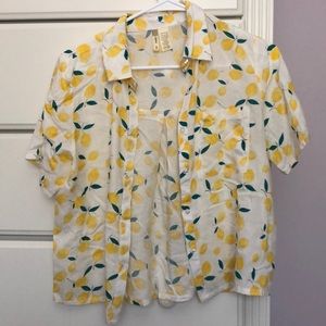 Lemon button down